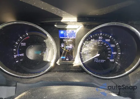 2013 Hyundai Sonata Hybrid Limited from USA, damaged, VIN KMHEC4A46DA051021